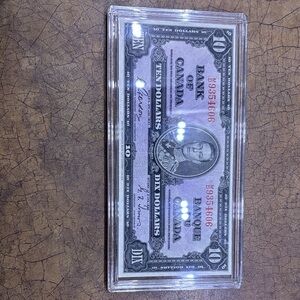 Bank note - Perfect condition - 10 dollar 1937